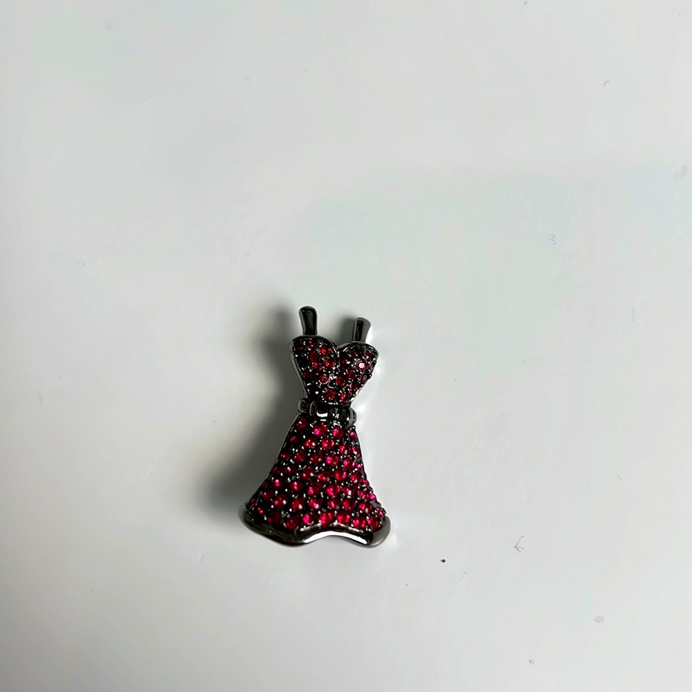 Swarovski red dress
